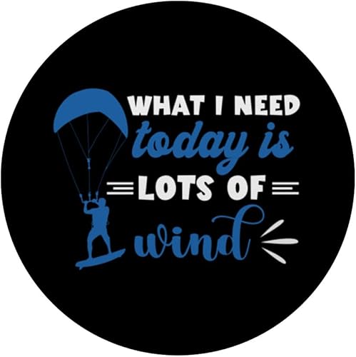 Miniatura 3 de What I Need Today Kitesurf Kitesurfer Kiteboard Kitesurfing PopSockets Swappable PopGrip