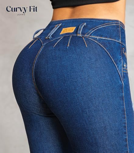 Bula, High Waist Butt Lifting Skinny Jeans - Shape wear Pantalones Colombianos Levanta Cola4