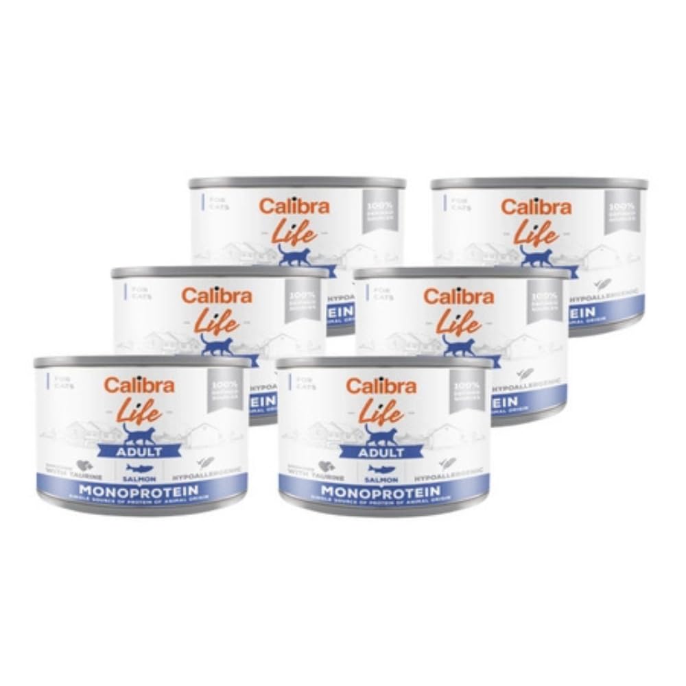 CALIBRA CAT Life LATA Adult Salmon 6X200GR