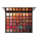 DE'LANCI Pro Warm Nude Eyeshadow Palette 48 Colors Earth Tone Natural Bronze Neutral Smoky Eye Shadows Matte Shimmer Pressed Glitter Makeup Palette (Cat Eyes)