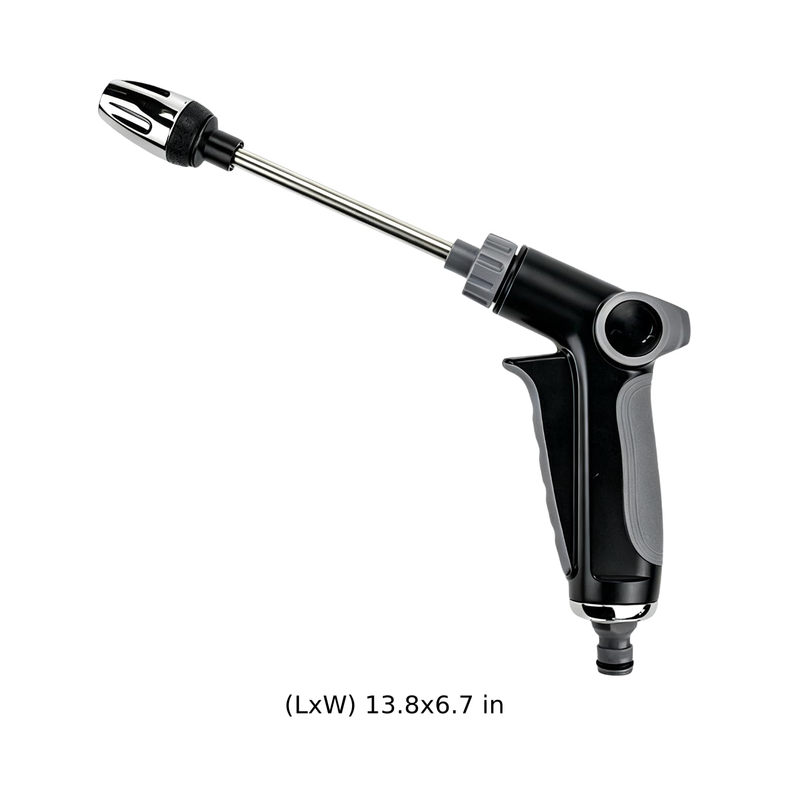 Hochdruck-Spritzpistolen-Set mit verstellbarer Düse, Schaumkanone, 3 Metallanschlüssen, ergonomischem Griff, ABS und Eisen, 35 x 17 cm, für Autowäsche, Gartenreinigung