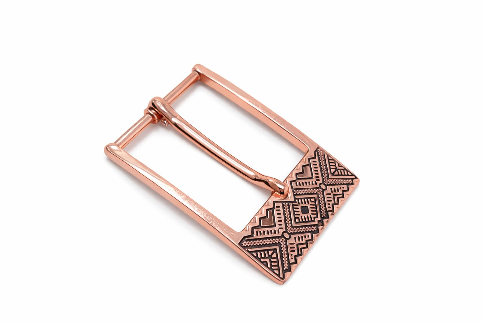 Premium Zinc Alloy Belt Buckle for Men & Women | Premium Metal Buckle Replacement | Durable Pin Buckle | Stylish Geometric Design | 35mm Belt Compatible