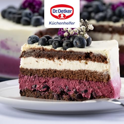 Dr. Oetker Forma do Pieczenia z Płaskim Dnem, Niebieska, Ø 28 cm