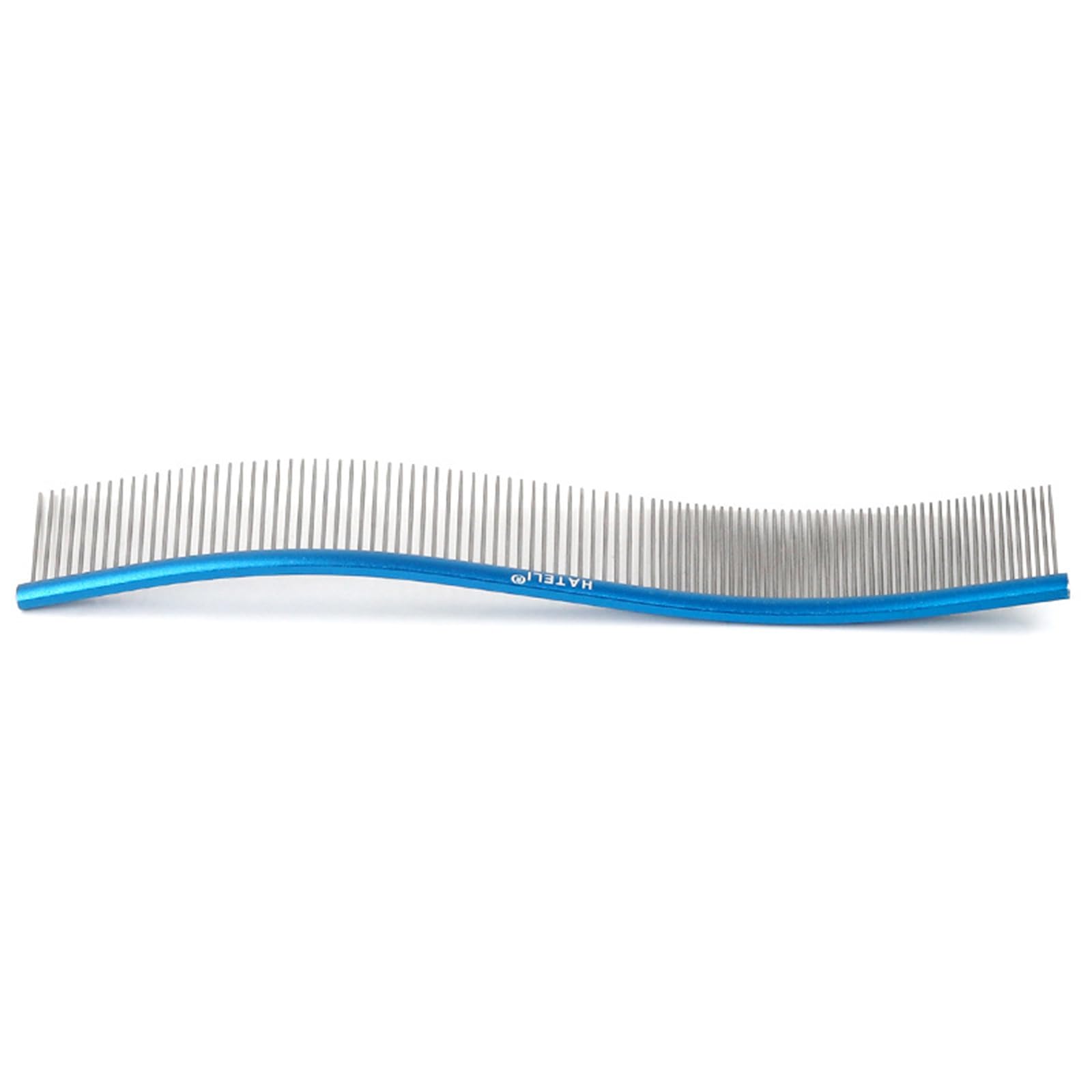Pet Deshedding Comb For Dogs Cats Easy Use Stainless Steel Hair Comb For Pet Shedding Hair Curved Comb For Pet Grooming
