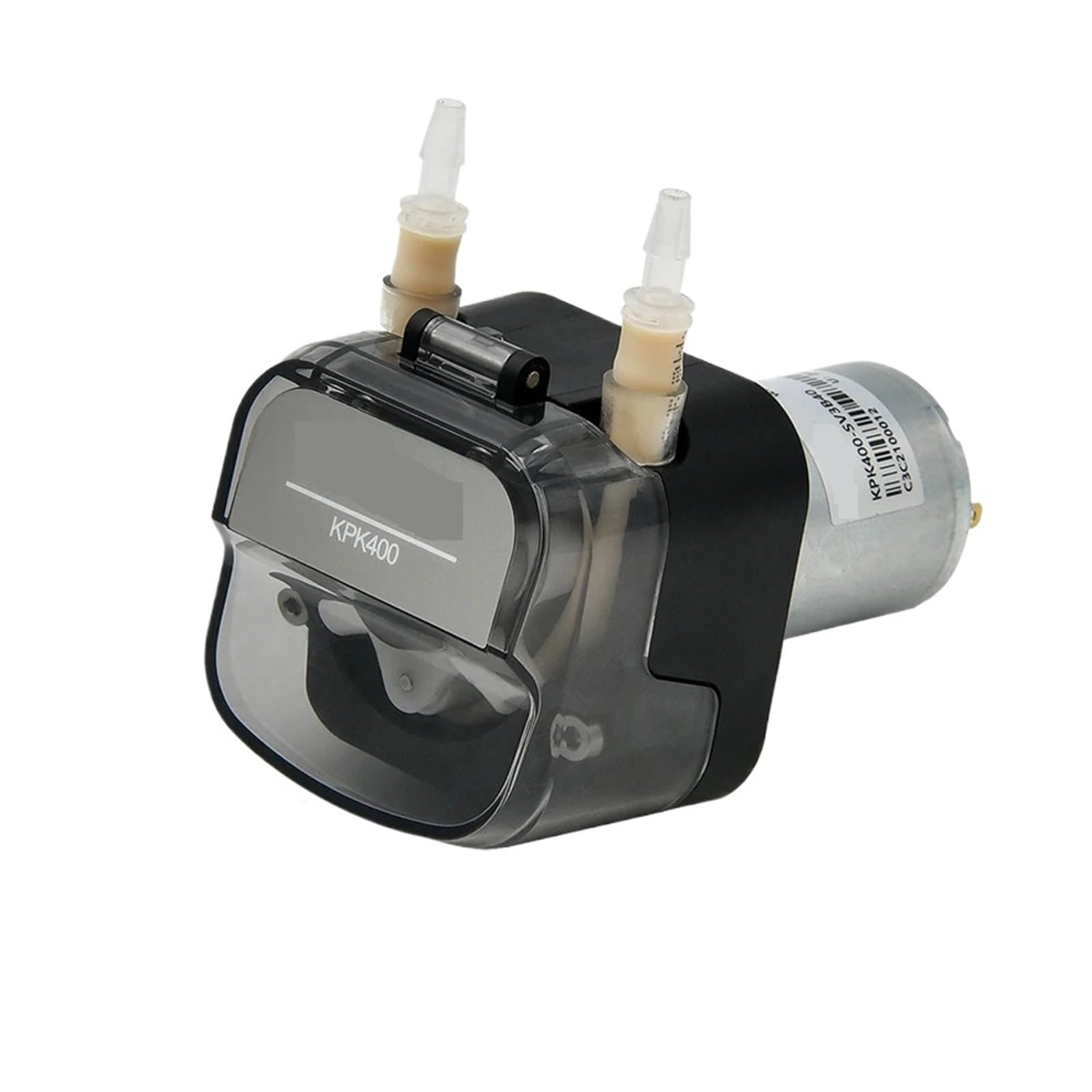 JWBSTUIW 400ml/min KPK400 High Flow Peristaltic Pump 12V 24V DC Motor Self-Priming Pump BPT Tubing Dosing Pump for Lab(KPK400-SV3B40-24V)