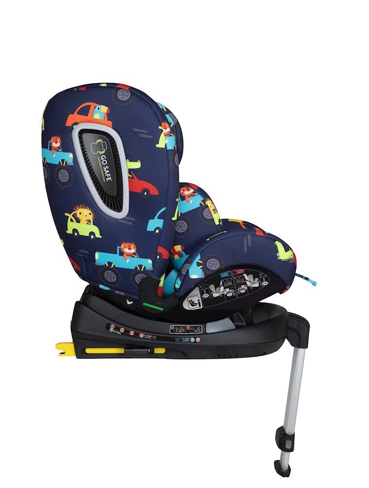 All in All in All Rotate i-Size fotelik samochodowy od urodzenia 0-12 lat, ISOFIX, ERF, silnik antyucieczkowy Kidz