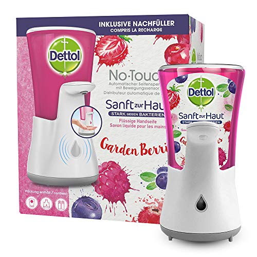 DETTOL No-Touch - Kit de iniciación para frutos de jardín, color blanco