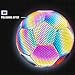 Reflective Football Indoor Outdoor School Training Soccer Size 4 5 Glowing Soccer Reflective Soccer
