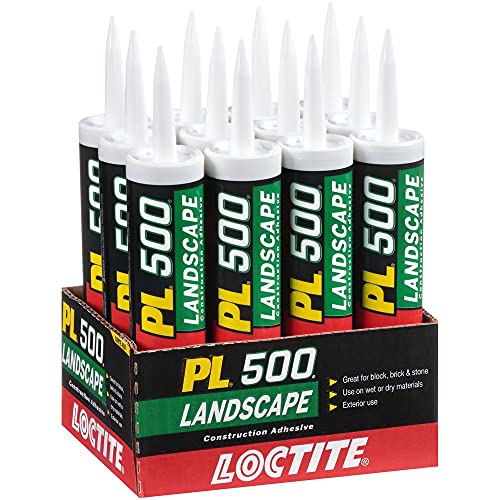 Loctite 1654392 Pl 500 Landscape Block And Paver Voc Construction Adhesive 10-Ounce Cartridge thumb #2