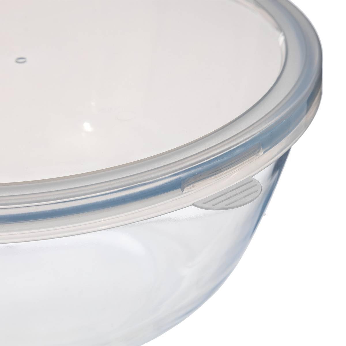 Bol à Mixer 5five - 4.4L Avec Couvercle Verre - Capacité XL Pour Préparations Culinaires