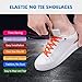 Aiboxin Elastic No Tie Flat Shoe Laces for Sneakers, Tieless Shoelaces for Kids & Adults, Stretch Shoes Strings