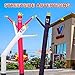 Sky Dancers Inflatable Tube Attachment- 20 Feet Tall Wacky Inflatable Tube Guy (Blower Not Included) - Red