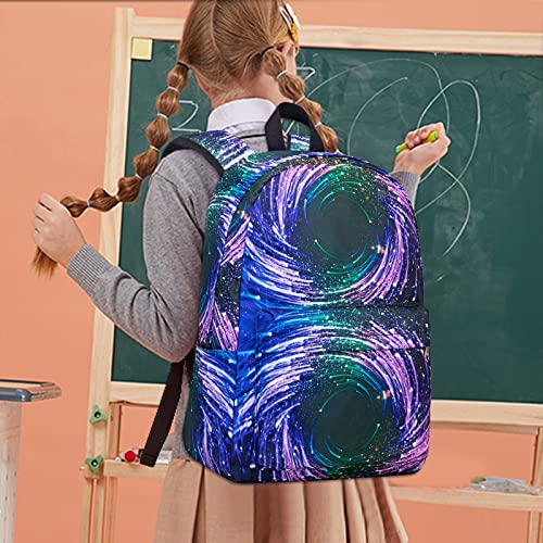 Camtop Backpack For Girls Kids School Backpack With Lunch Box Preschool Kindergarten Bookbag Set (Tie Dye Starry Blue) #TOP1