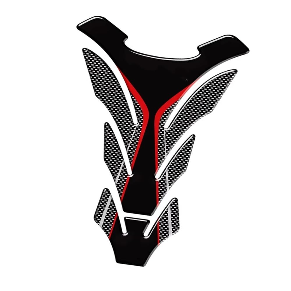 3D Motorcycle Tank Pad Decal Stickers for VFR 800 for 800F for 800X for 1200 for 1200F for 1200X for 400 Traction Pad Decal(Color1)