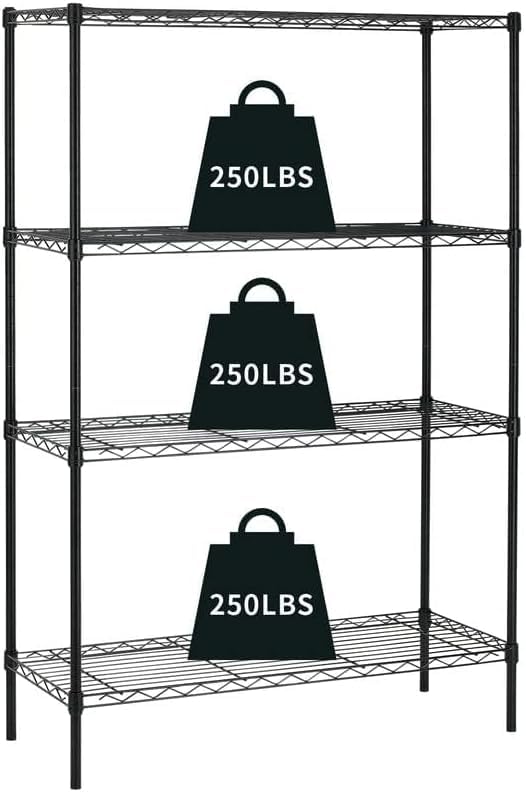 4-Tiers Storage Shelves