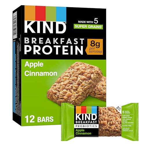 KIND Breakfast Protein, Healthy Snack Bar, Apple Cinnamon, Gluten...