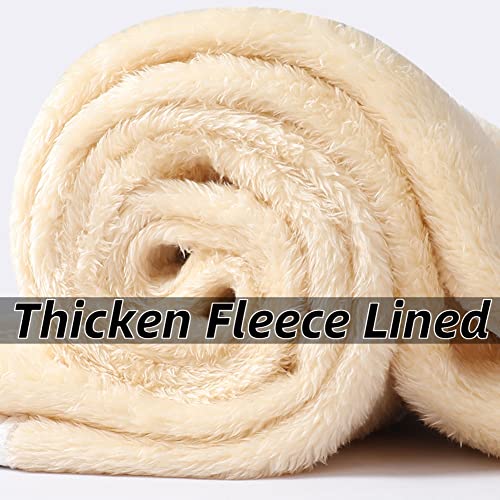 Gxamoy Men's Fleece Thick Warm Sweatpants Thermal Winter Pants Sherpa Lined Jogger Pantsblack(907) M #TOP1