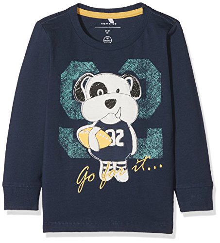 Name It Nmmdallon LS Top Maglia a Maniche Lunghe