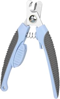Yardwe PET Nail Clipper for Cat and Dog, Safe Easy Use, Non Slip Handle | Lightweight Tpr Grip, Plastic and Metal Build, Simple Grooming Tool for Animals and Kittens