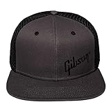 Gibson Charcoal Trucker Snapback Hat