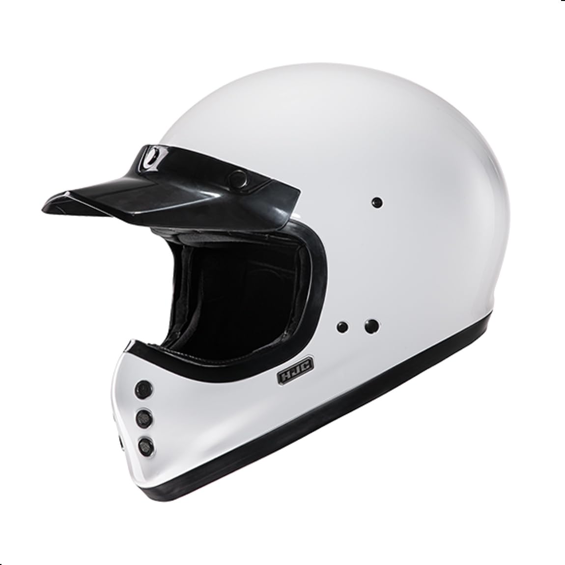 Amazon.com: HJC V60 Solid Off-Road Motorcycle Helmet with IS