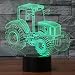 Produktbild Traktor Hologramm 3d Lampe Nachttischlampe, Nachtlicht fürs Kinderzimmer, LED Lampe fürs Wohnzimmer