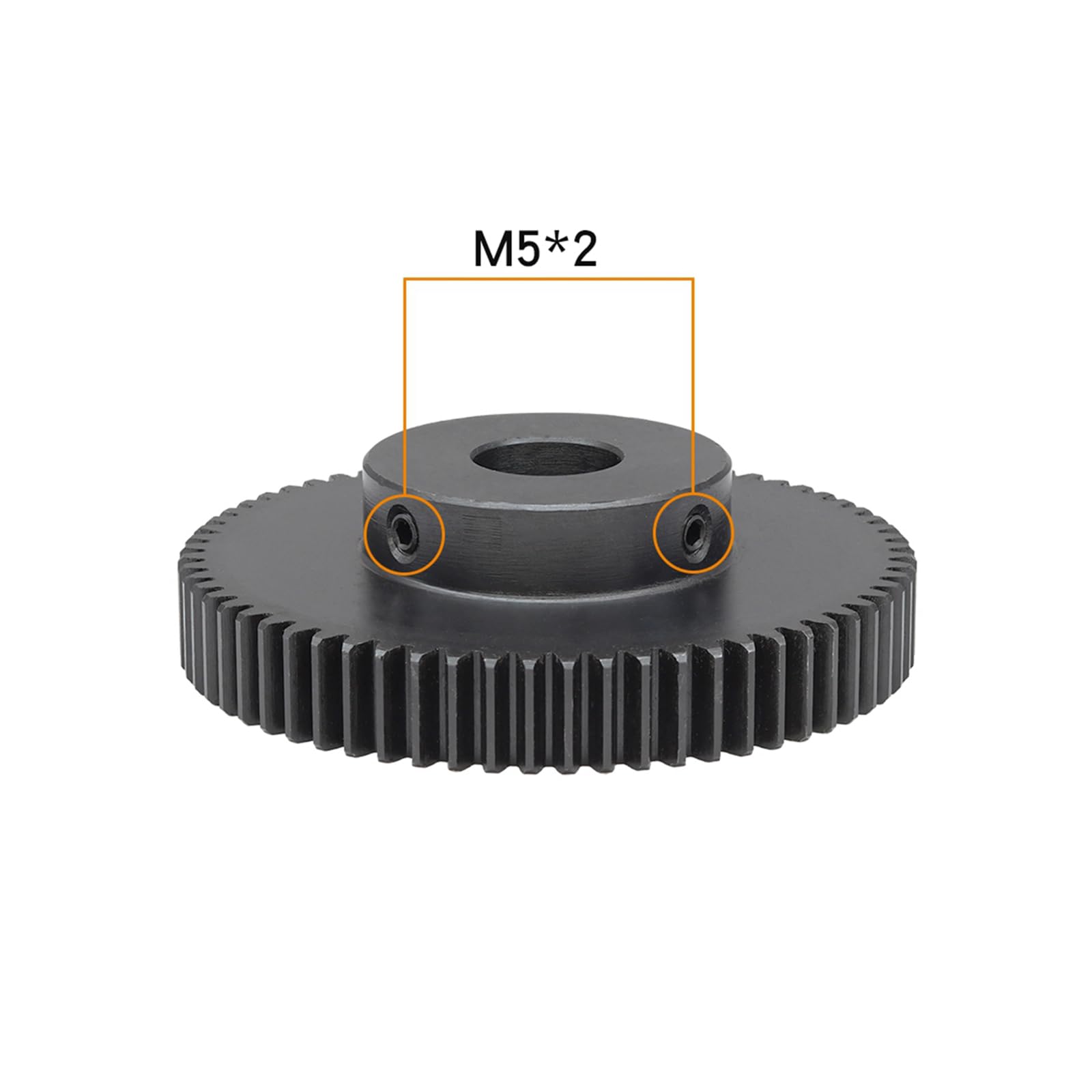 1pc 1.5 Module 65D/68D noircissement en acier au carbone patron moteur engrenage droit