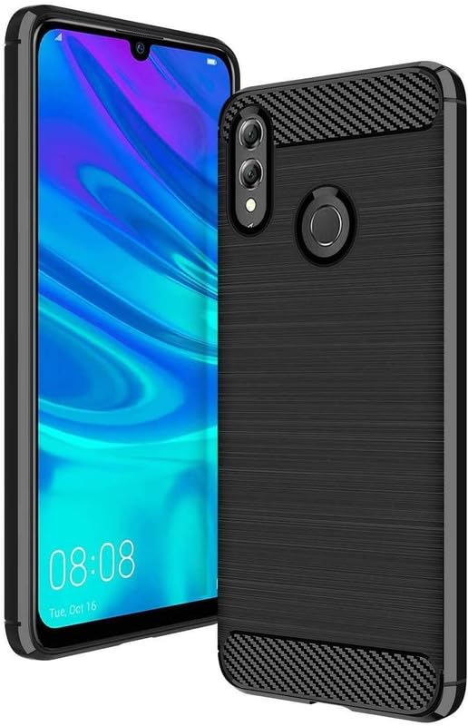 Image of Hybrid Carbon Fiber Back Case for Huawei P Smart 2019 (Black)