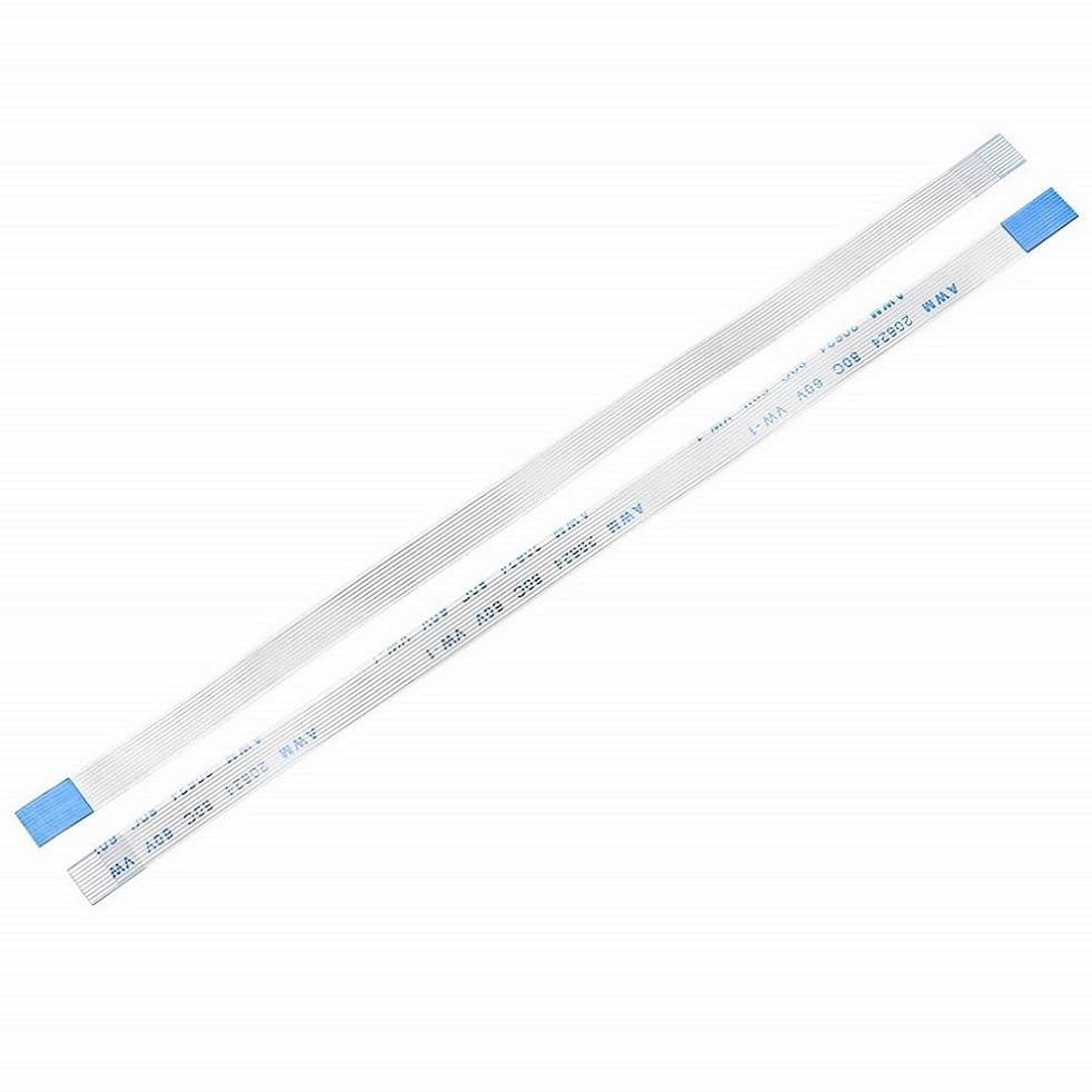 FFC Ribbon Cable 12 Pin 0.5mm Pitch Type-B,100mm Length | Flat Flexible FPC Flex Cable for LCD Display, Laptop, Printer, Camera, PCB Repair & DIY Electronics | Pack of 1-image-47