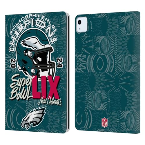 Étui iPad Air 11 NFL Eagles évite les rayures d'écran et protège des chocs