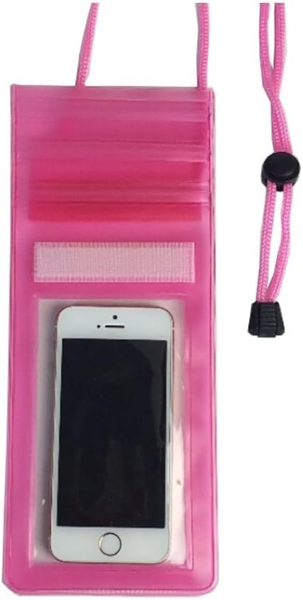 CABLEGALLERY Rain, Dust, Snow and Water Resistant Polycarbonate Safe Case Pouch for All Mobile -3 Pieces