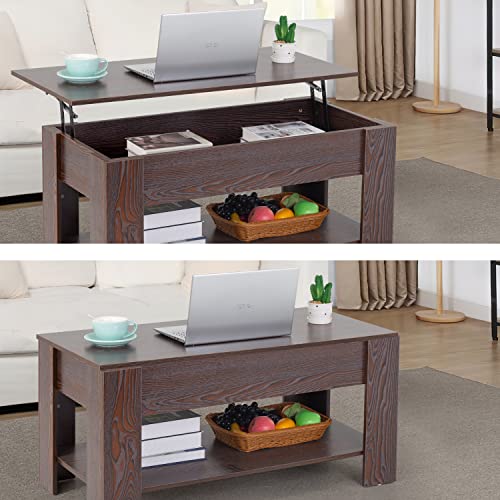 Fdw WCT-T1573 Lift Top Coffee Table thumb #5