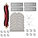 Produktbild Fenteer 25pcs Ersatz Ersatzteile Kit für Roborock S6 S65 S5 E35 E4 Serie Staubsauger