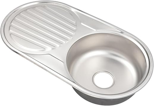 Bar & prep Sinks,rv Camper Kitchen Sink,Stainless Steel Kitchen Sink,Farmhouse Kitchen Sink Drop in,Built-in Stainless Steel Sink with countertop,for Kitchens, Dining Rooms, Bars