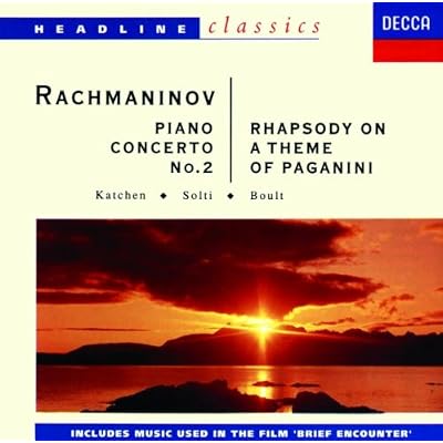 Piano Concerto No. 2 / Rhapsody On A Theme Of Paganini