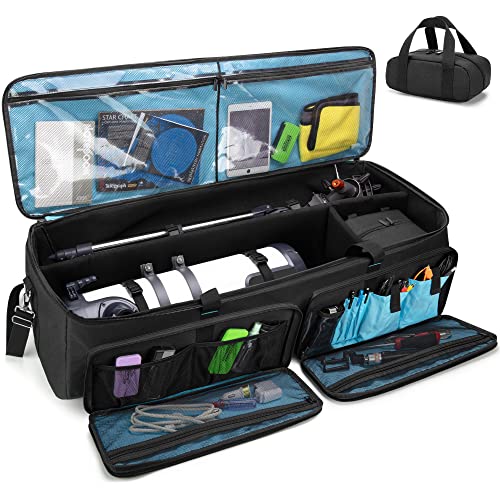Astronomical telescope case for gear transport