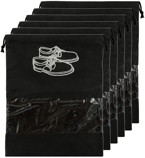 Shoe Bag for Shoe Organizer in Travelling Portable Shoe Cover for Dustproof Packing Transparent Shoe Bags Pouches Travel i...