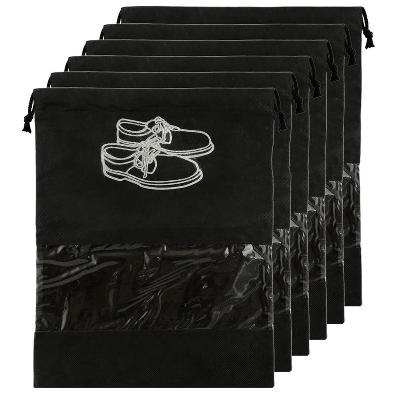 Shoe Bag for Shoe Organizer in Travelling Portable Shoe Cover for Dustproof Packing Transparent Shoe Bags Pouches Travel i...
