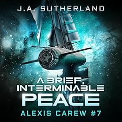 A Brief, Interminable Peace Audiolibro Por J.A. Sutherland arte de portada