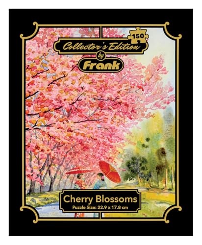 Image of Frank Cherry Blossoms 150 Pieces Puzzle | Collector's Edition | Travel Friendly Miniature Puzzles | Puzzles Having Realistic Illustrations | Game for Focus & Memory | for Adults & Teenagers