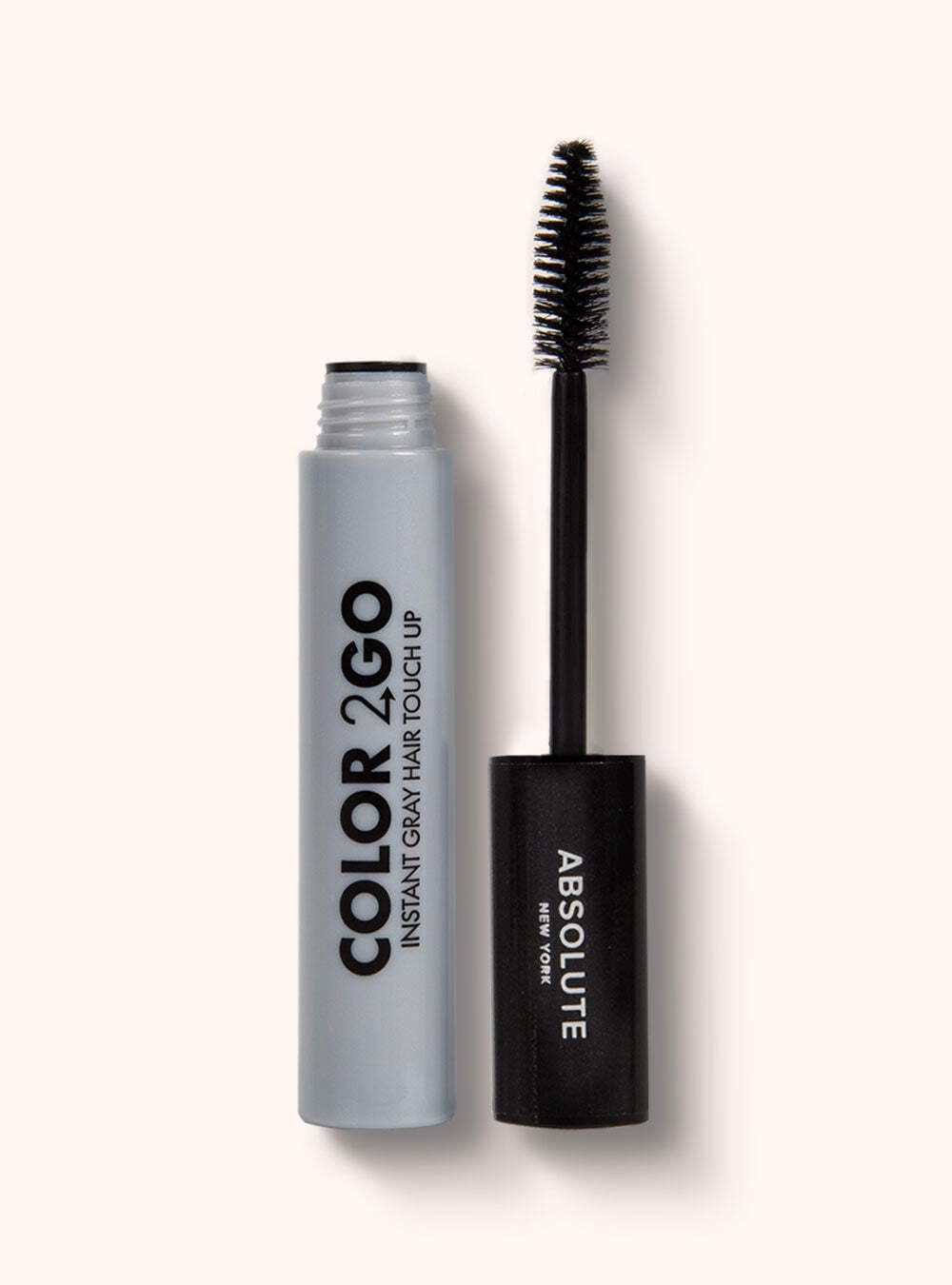 Absolute New York Color 2 Go Hair Mascara (HCHM01 Jet Black, .42 oz)