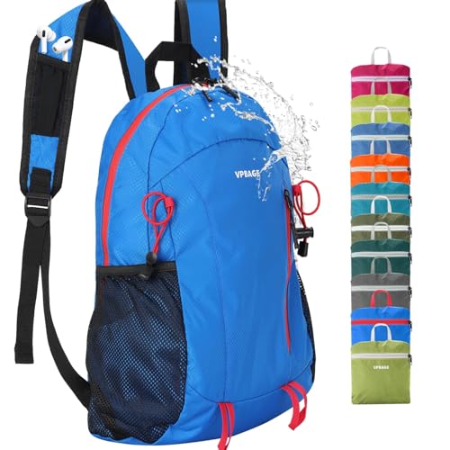 VPBAGE 15L Water-Resistant Hiking Daypack