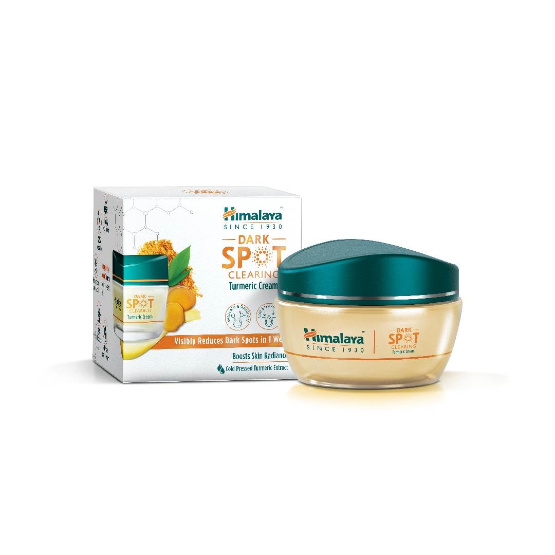 Himalaya Since 1930 Dark Spot Clearing Turmeric Cream | Helps Visibly Reduces Dark Spots in 1 Week – 50g