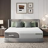 Novilla Colchón Queen de 12 Pulgadas, colchón de Espuma viscoelástica de Gel, tamaño Queen en...