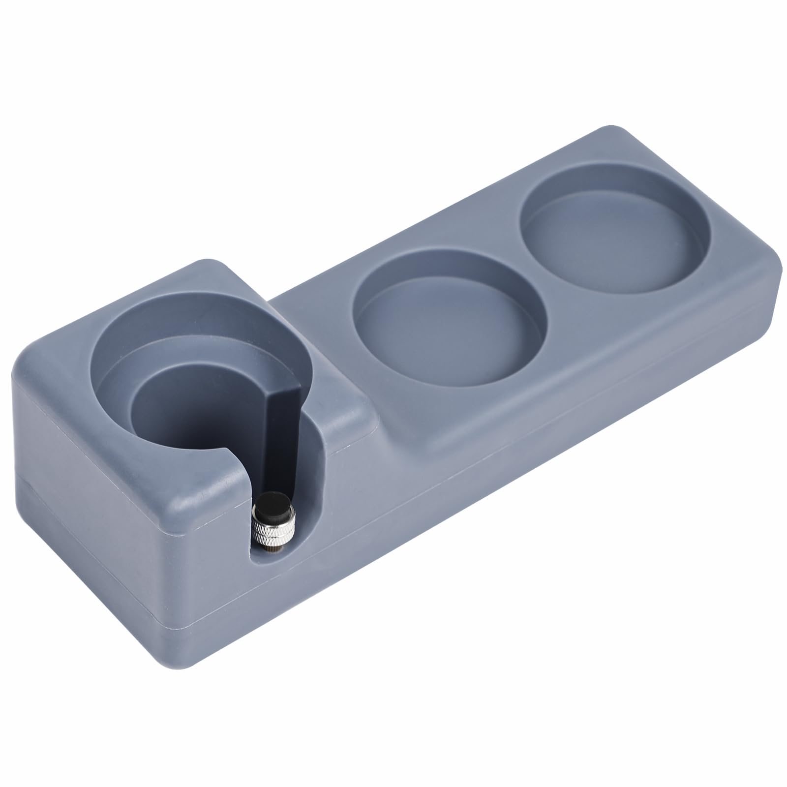 Photo 1 of ***STOCK IMAGE FOR REFERENCE***
KOLUTI Non-slip Silicone 3-IN-1 Espresso Tamping Station, 51/54 mm Coffee Tamper Station Base, Espresso Accessories Organizer Box and Portafilter Holder, Grey