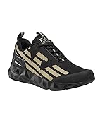 EA7 Herren Mesh-Trainer mit großem Logo, Schwarz, 44.5 EU