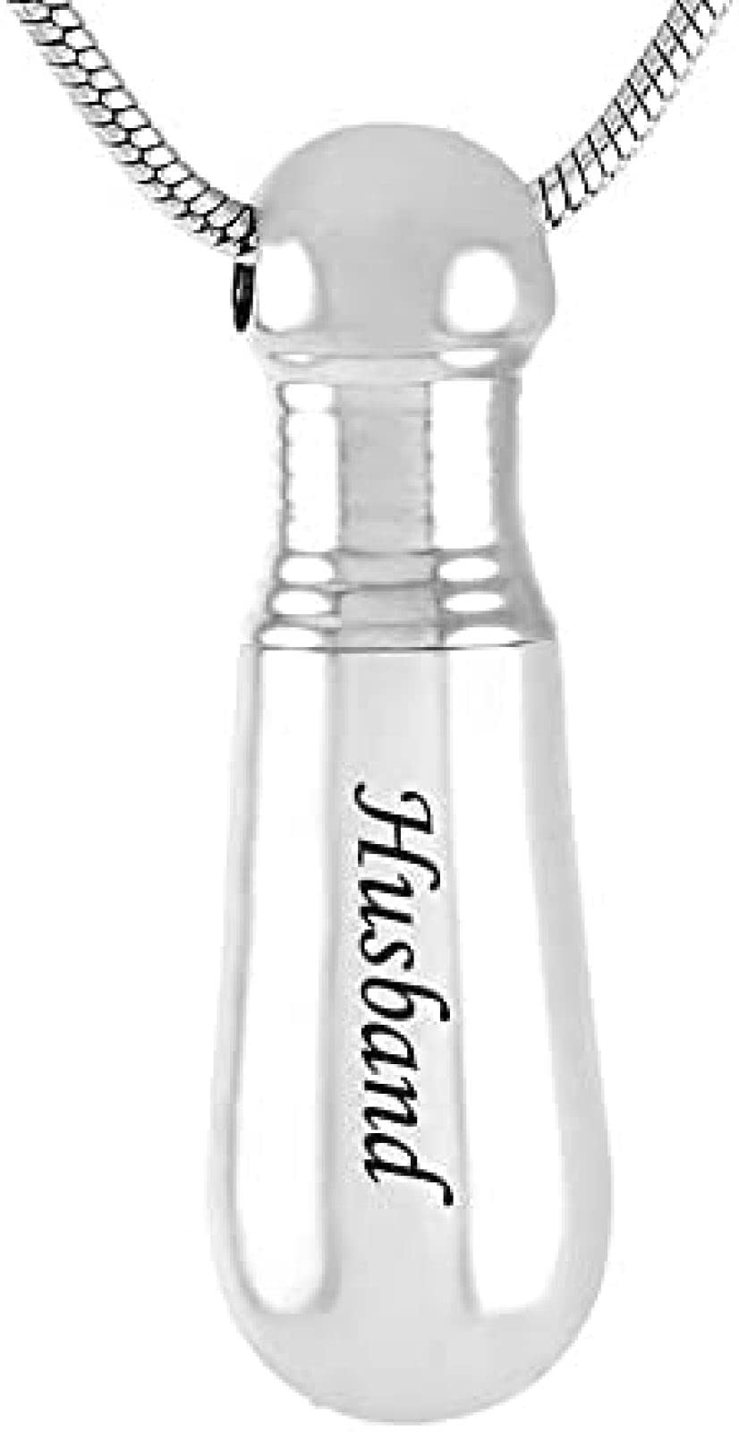 wandering Ashes Urn Jewelry Ash Necklace Pet Ash Necklace 316L Stainless Steel Cremation Jewelry Souvenir Gift Memorial Ash Necklace Dog Pendant