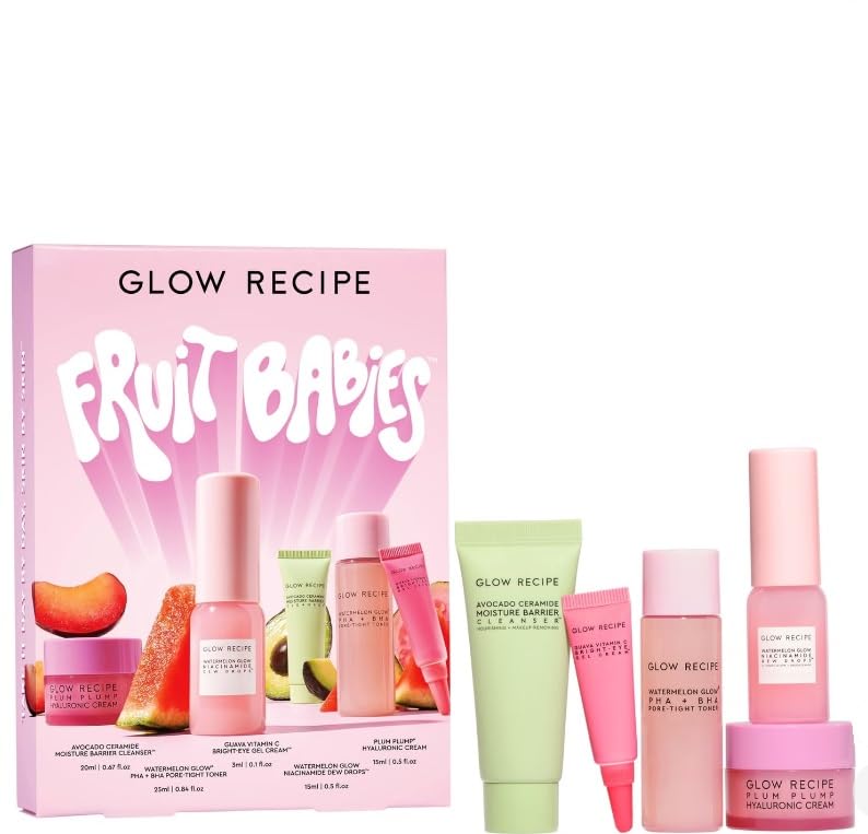 Kits GLOW REICPIE FRUIT BABIES ROUTINE, rose, mini