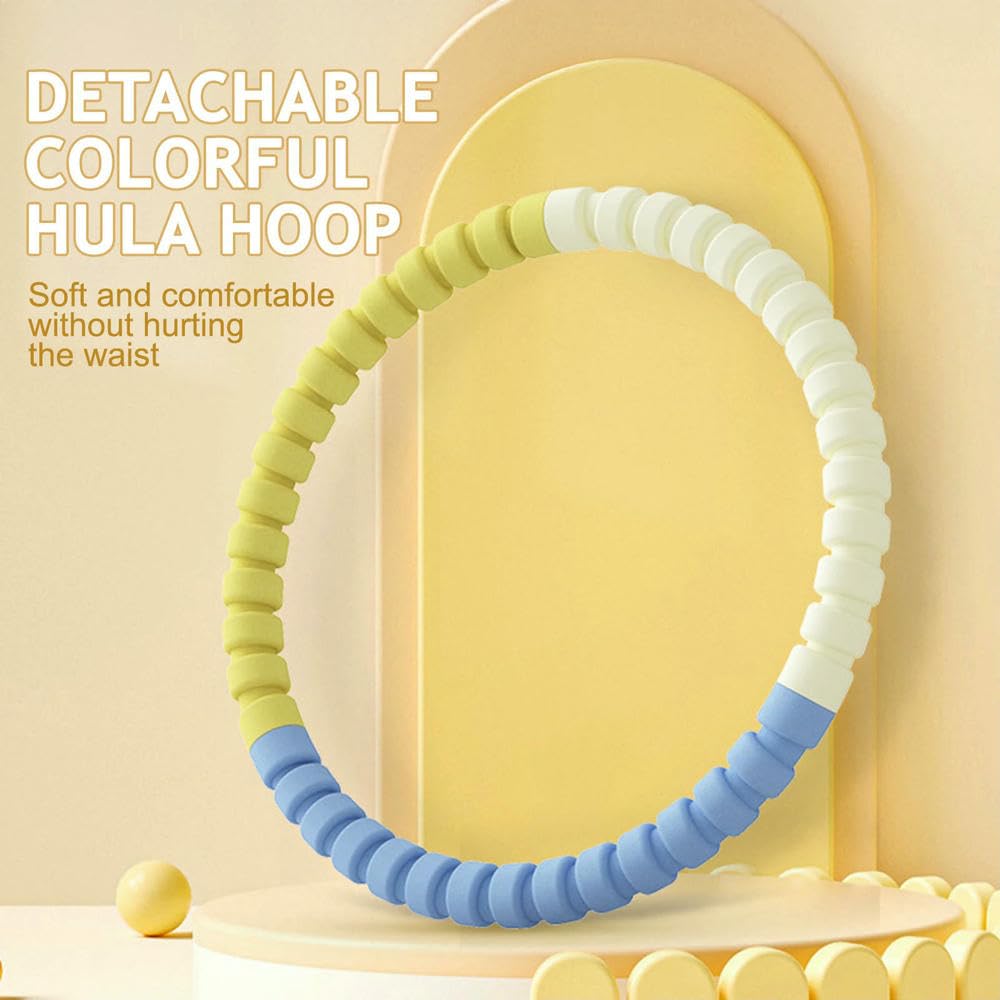 ZBDP 3/4/5/6 Tubes Tragbarer Hula-Kreis Abnehmbare Übungsreifen Kinder Bodybuilding Sport Erwachsene Taille Verlust Gewicht Hoop