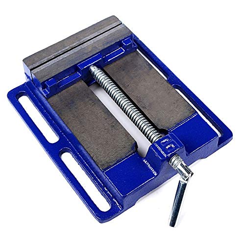 KATSU Tornillo de Banco de Prensa de Taladro 6" 150mm Pilar Banco Taladro Vice Abrazadera para Mantenimiento de Maquinaria de Fresadora de Taller (Rango Económico) 40227560